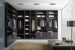 Modern Walk In Wardrobe