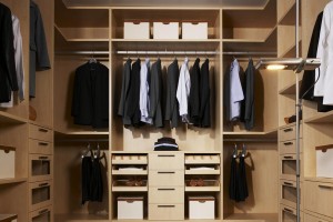 Oak Walk In Wardrobe